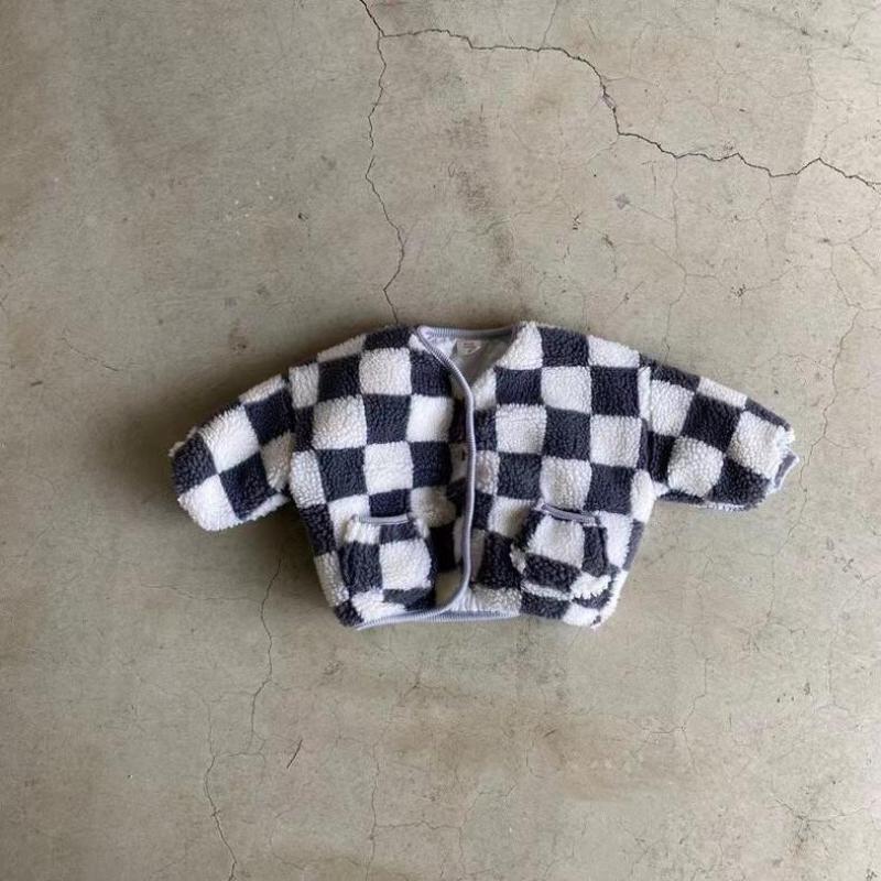 Block Fleece Coat